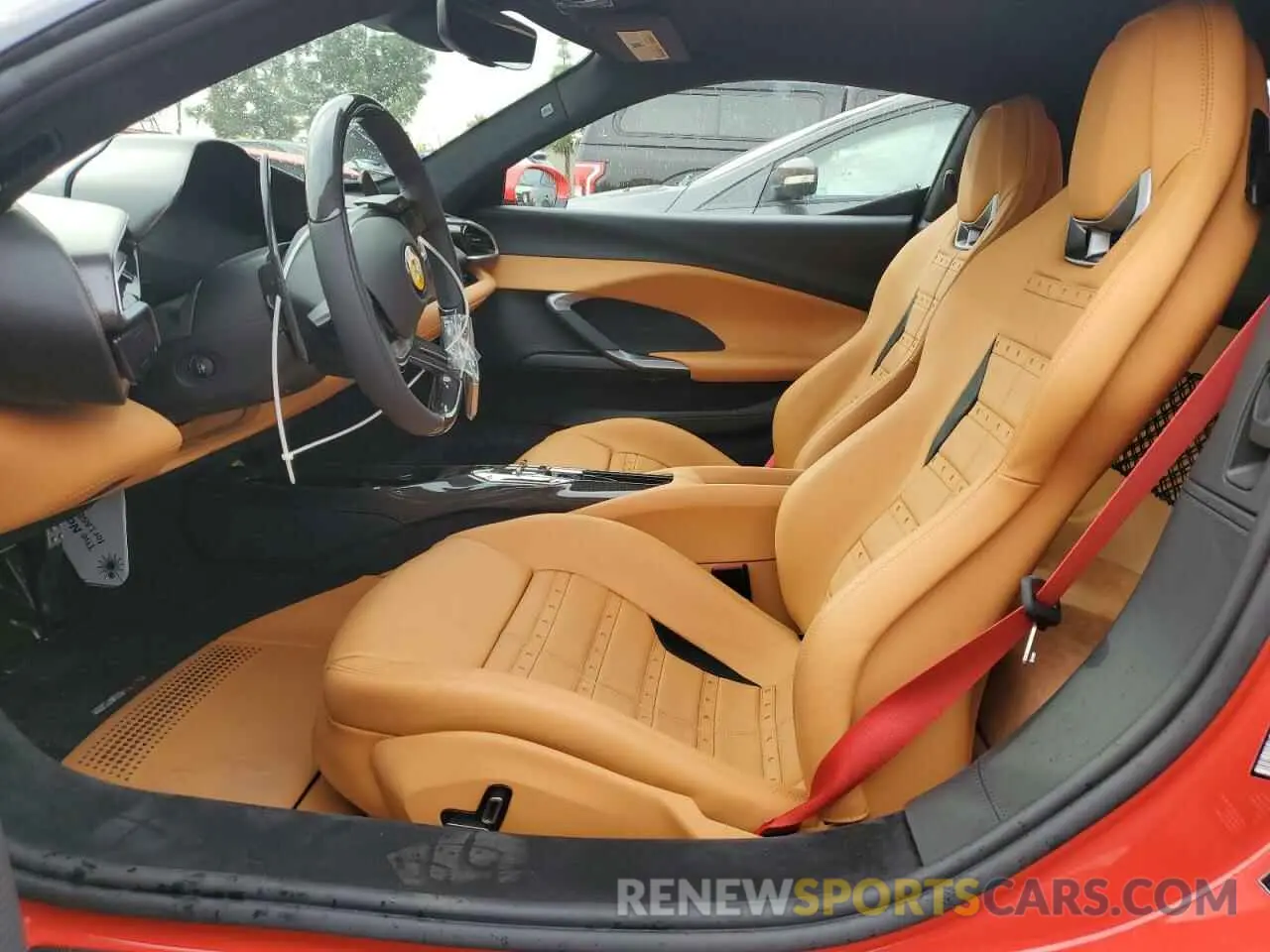 7 fotografías del automóvil dañado ZFF99SLA9R0310238 FERRARI 296GTB 2024