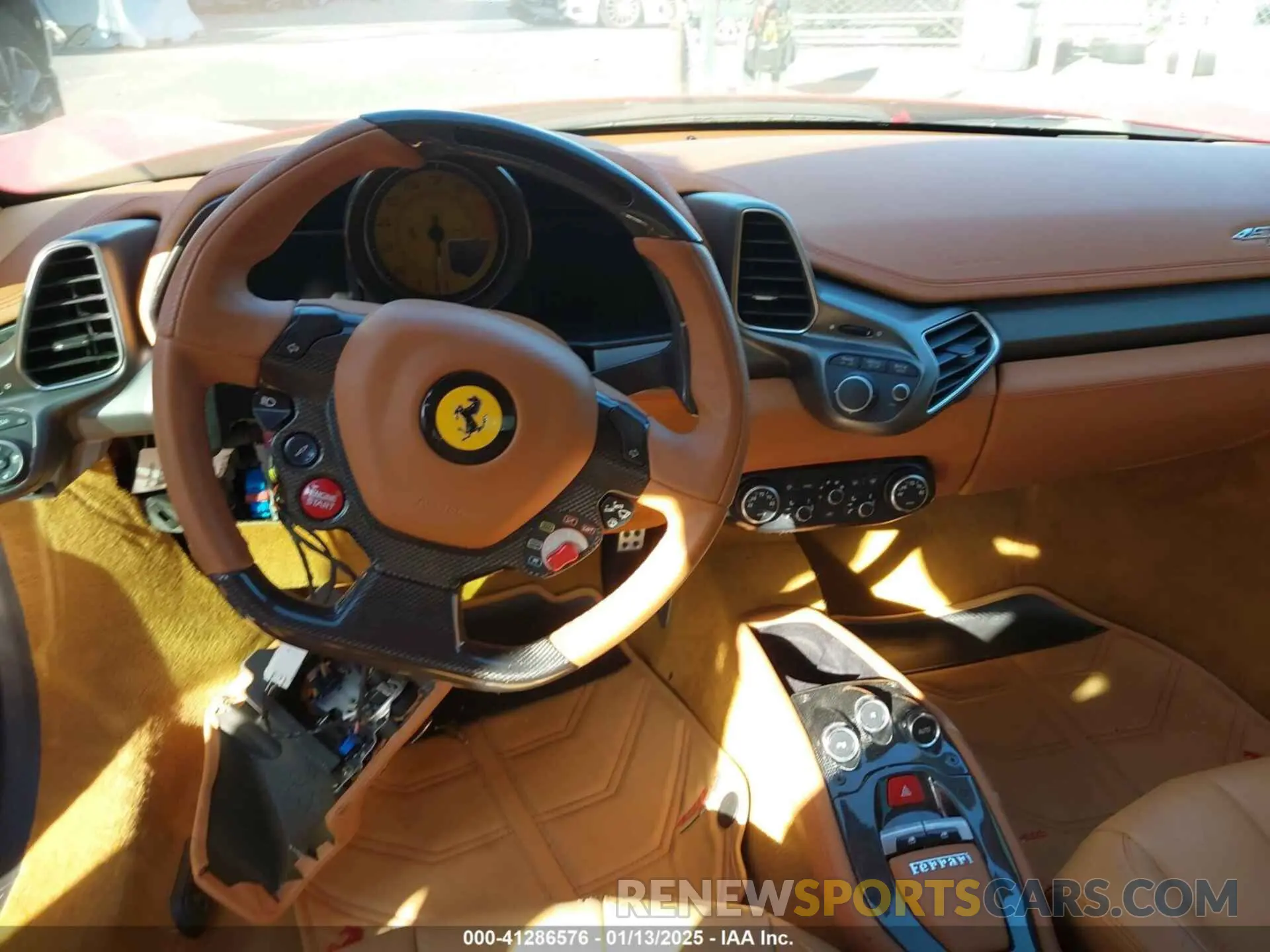 22 fotografías del automóvil dañado ZFF67NFAXA0175314 FERRARI 458 ITALIA 2010
