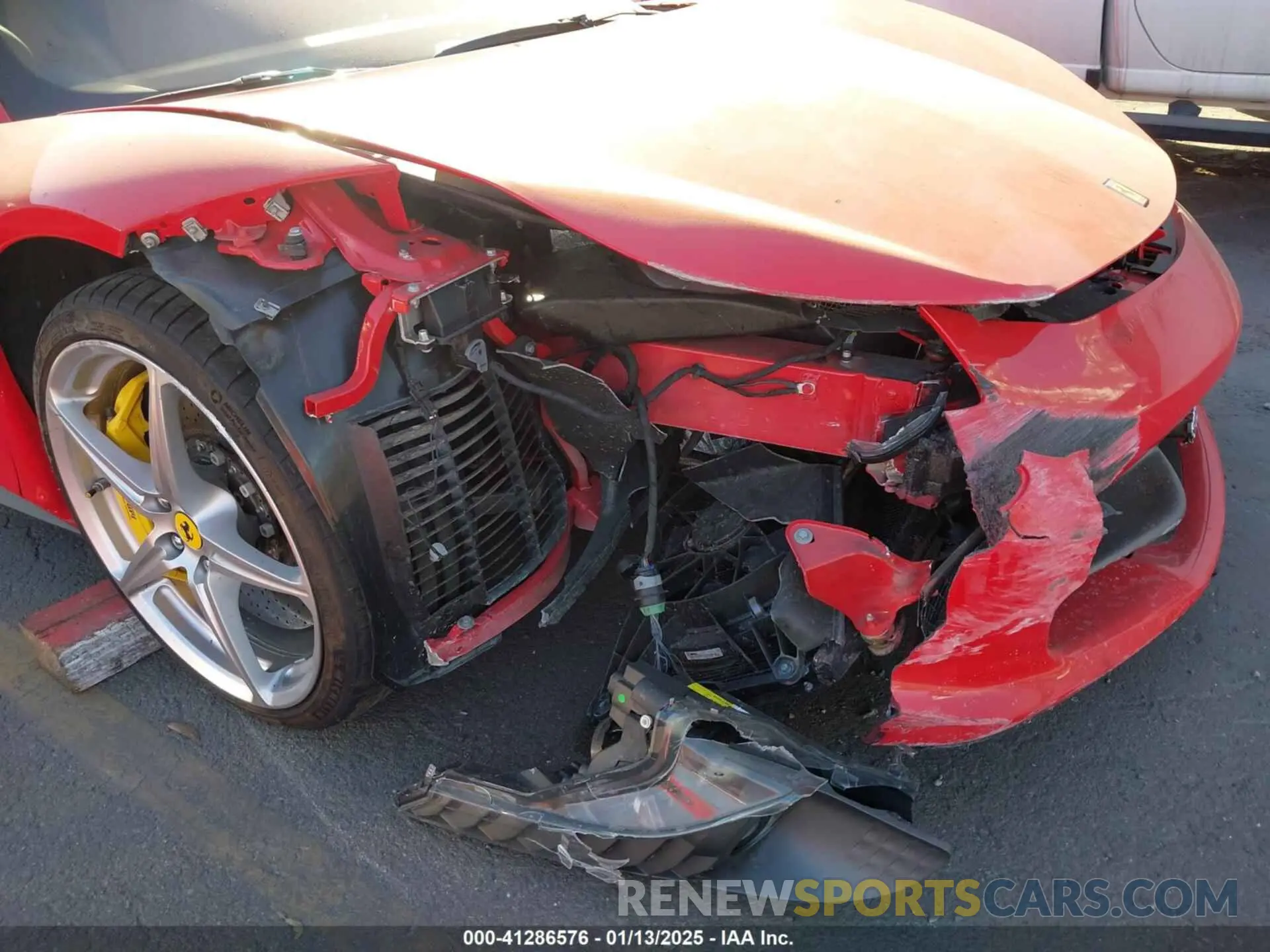 6 fotografías del automóvil dañado ZFF67NFAXA0175314 FERRARI 458 ITALIA 2010