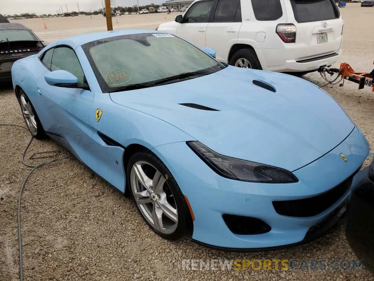 1 fotografías del automóvil dañado ZFF89FPA8K0247975 FERRARI ALL MODELS 2019