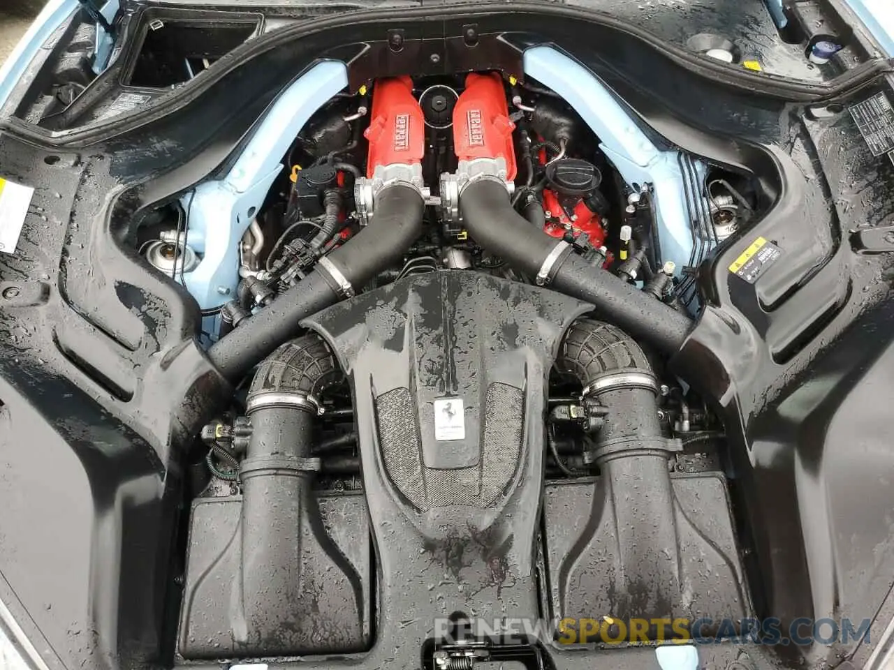 7 fotografías del automóvil dañado ZFF89FPA8K0247975 FERRARI ALL MODELS 2019