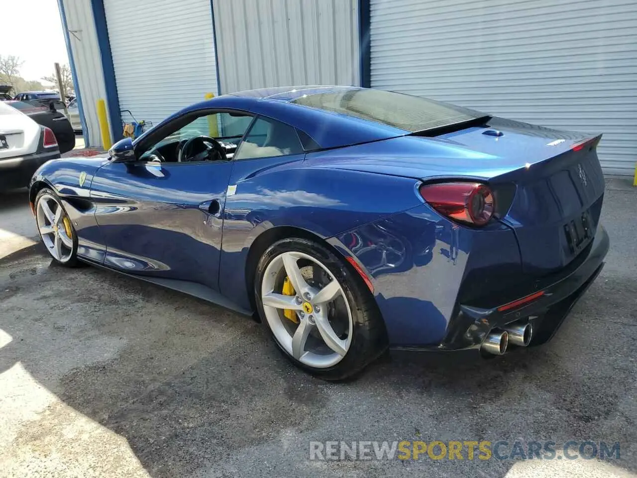 2 fotografías del automóvil dañado ZFF89FPAXK0242549 FERRARI ALL MODELS 2019