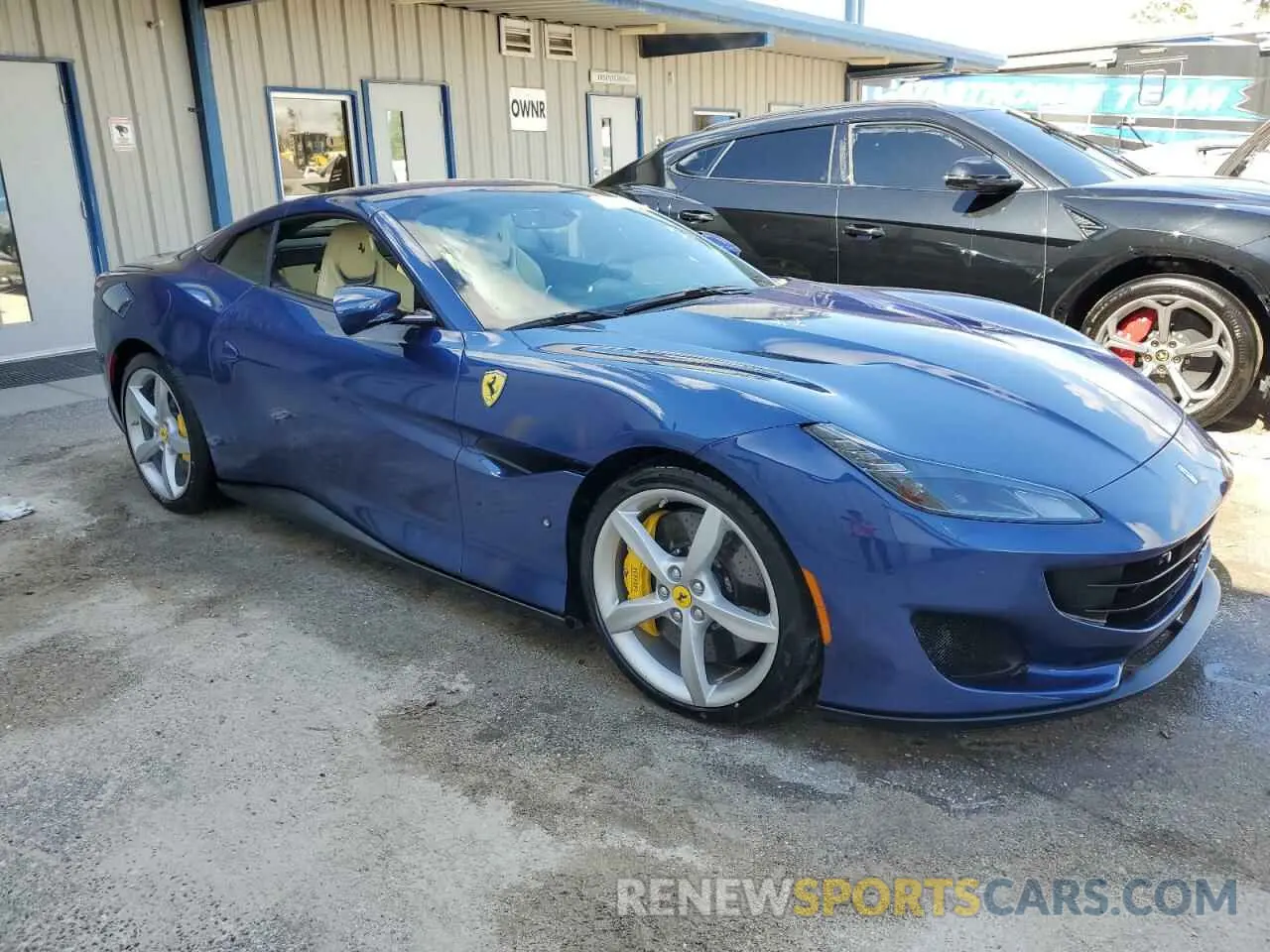 4 fotografías del automóvil dañado ZFF89FPAXK0242549 FERRARI ALL MODELS 2019