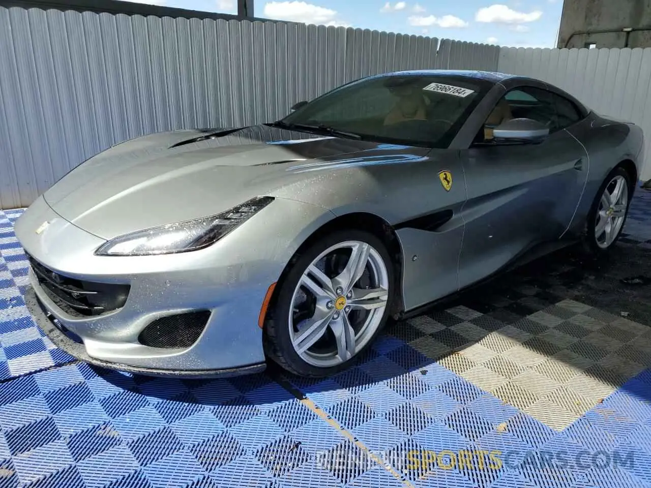 1 fotografías del automóvil dañado ZFF89FPA0M0259248 FERRARI ALL MODELS 2021