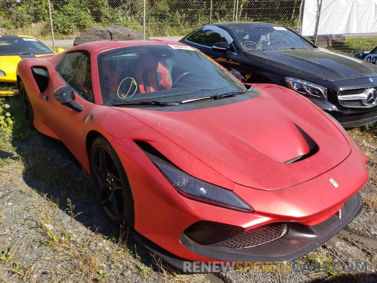 1 fotografías del automóvil dañado ZFF93LMAXM0260691 FERRARI ALL MODELS 2021