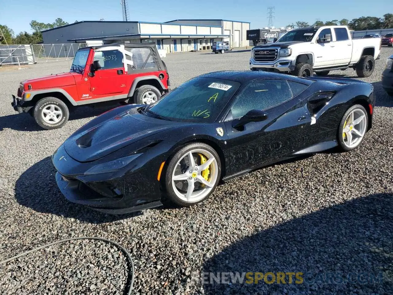 1 fotografías del automóvil dañado ZFF92LLAXN0276105 FERRARI ALL MODELS 2022
