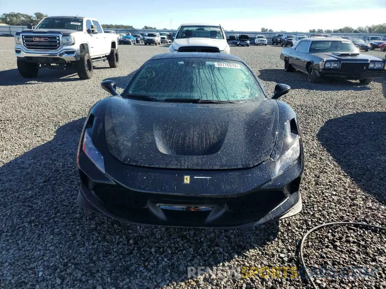 5 fotografías del automóvil dañado ZFF92LLAXN0276105 FERRARI ALL MODELS 2022