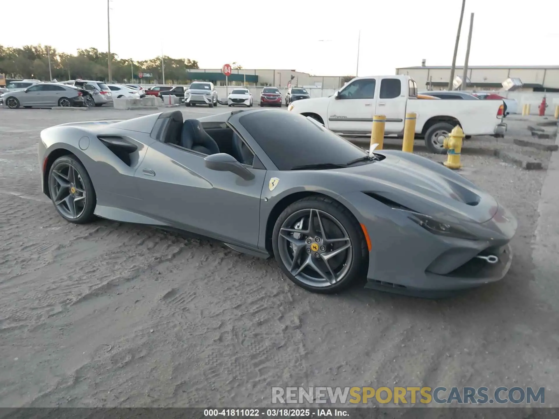 1 fotografías del automóvil dañado ZFF93LMA0N0280627 FERRARI F8 SPIDER 2022