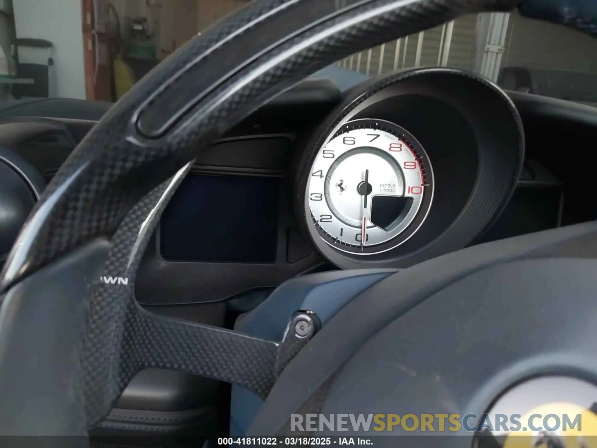 7 fotografías del automóvil dañado ZFF93LMA0N0280627 FERRARI F8 SPIDER 2022