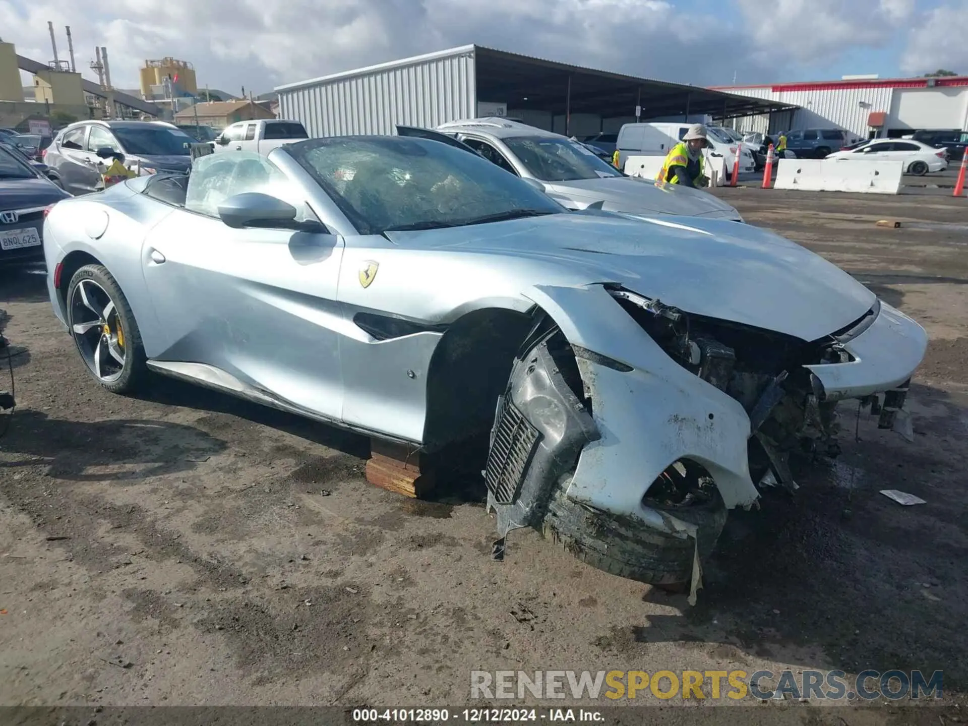 1 fotografías del automóvil dañado ZFF02RPA0N0278807 FERRARI PORTOFINO M 2022