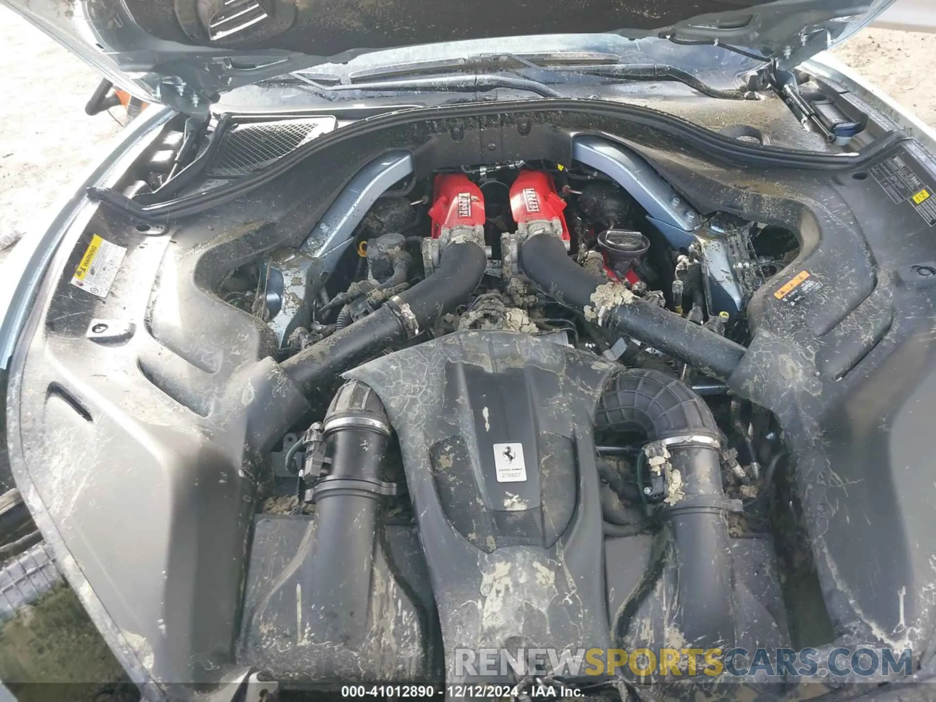 10 fotografías del automóvil dañado ZFF02RPA0N0278807 FERRARI PORTOFINO M 2022