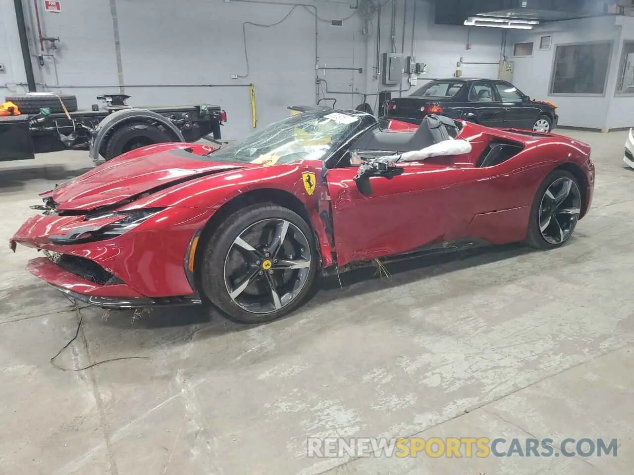 1 fotografías del automóvil dañado ZFF96NMA3R0300345 FERRARI SF 90 SPID 2024