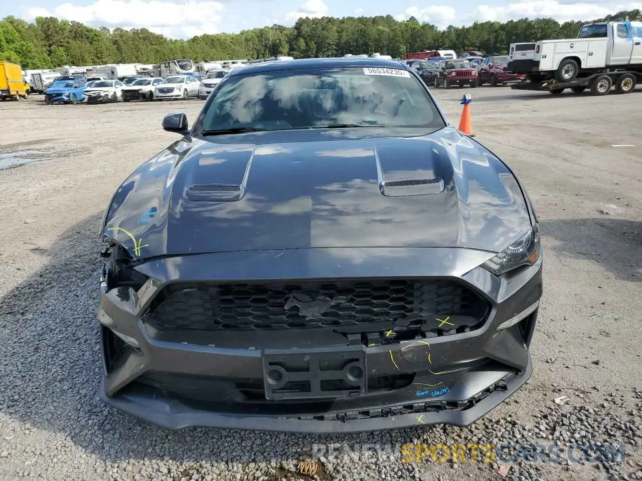 5 fotografías del automóvil dañado 1FA6P8TH4K5168175 FORD ALL Models 2019