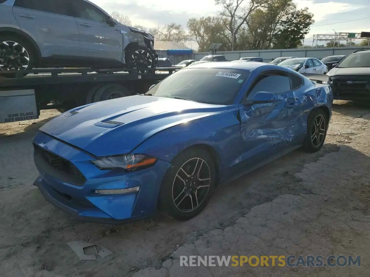 1 fotografías del automóvil dañado 1FA6P8TH6K5101755 FORD ALL Models 2019
