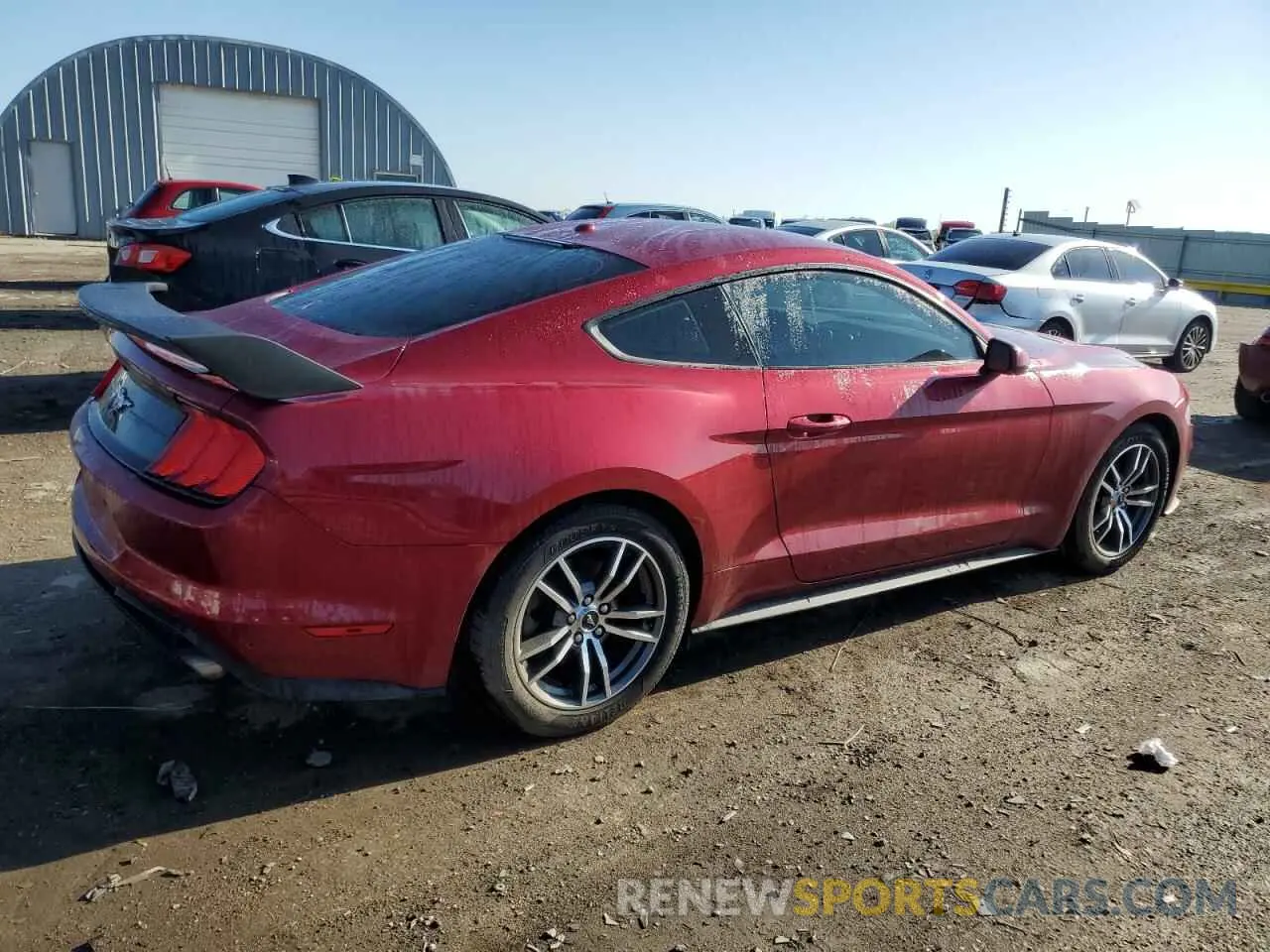 3 fotografías del automóvil dañado 1FA6P8THXK5173655 FORD ALL Models 2019