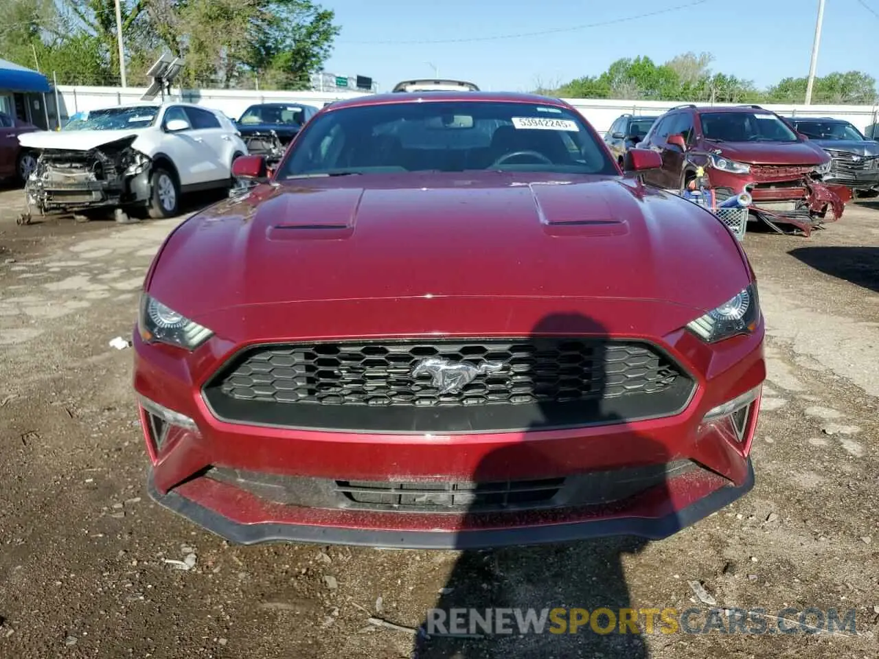 5 fotografías del automóvil dañado 1FA6P8THXK5173655 FORD ALL Models 2019
