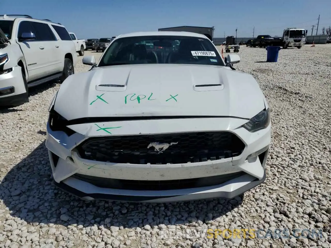 5 fotografías del automóvil dañado 1FA6P8TH5L5136904 FORD ALL Models 2020