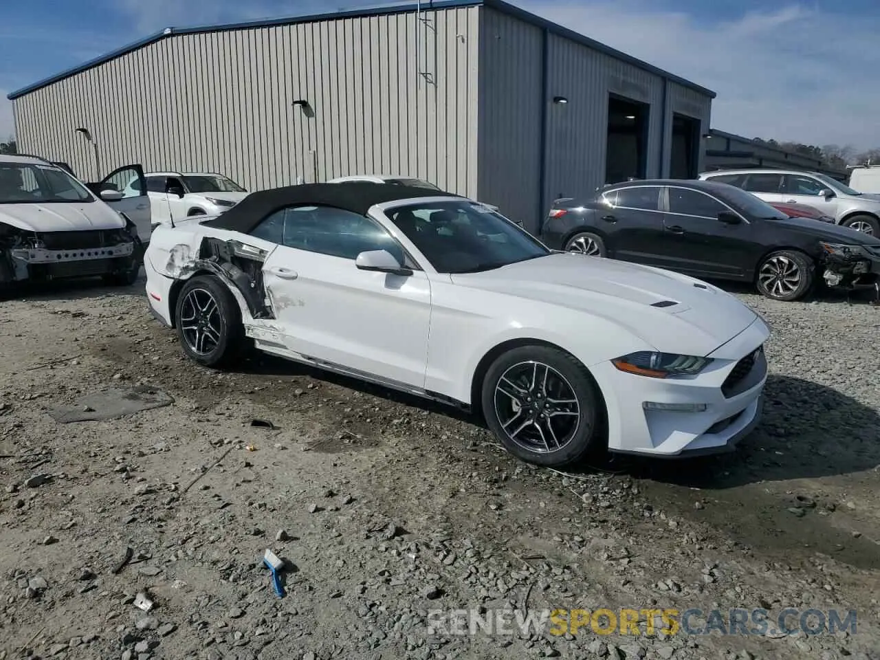 4 fotografías del automóvil dañado 1FATP8UH5L5137374 FORD ALL Models 2020