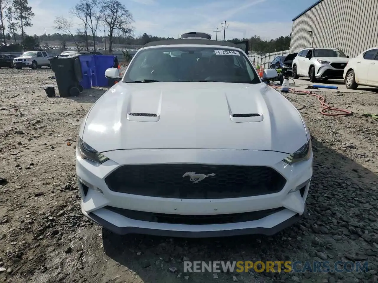 5 fotografías del automóvil dañado 1FATP8UH5L5137374 FORD ALL Models 2020