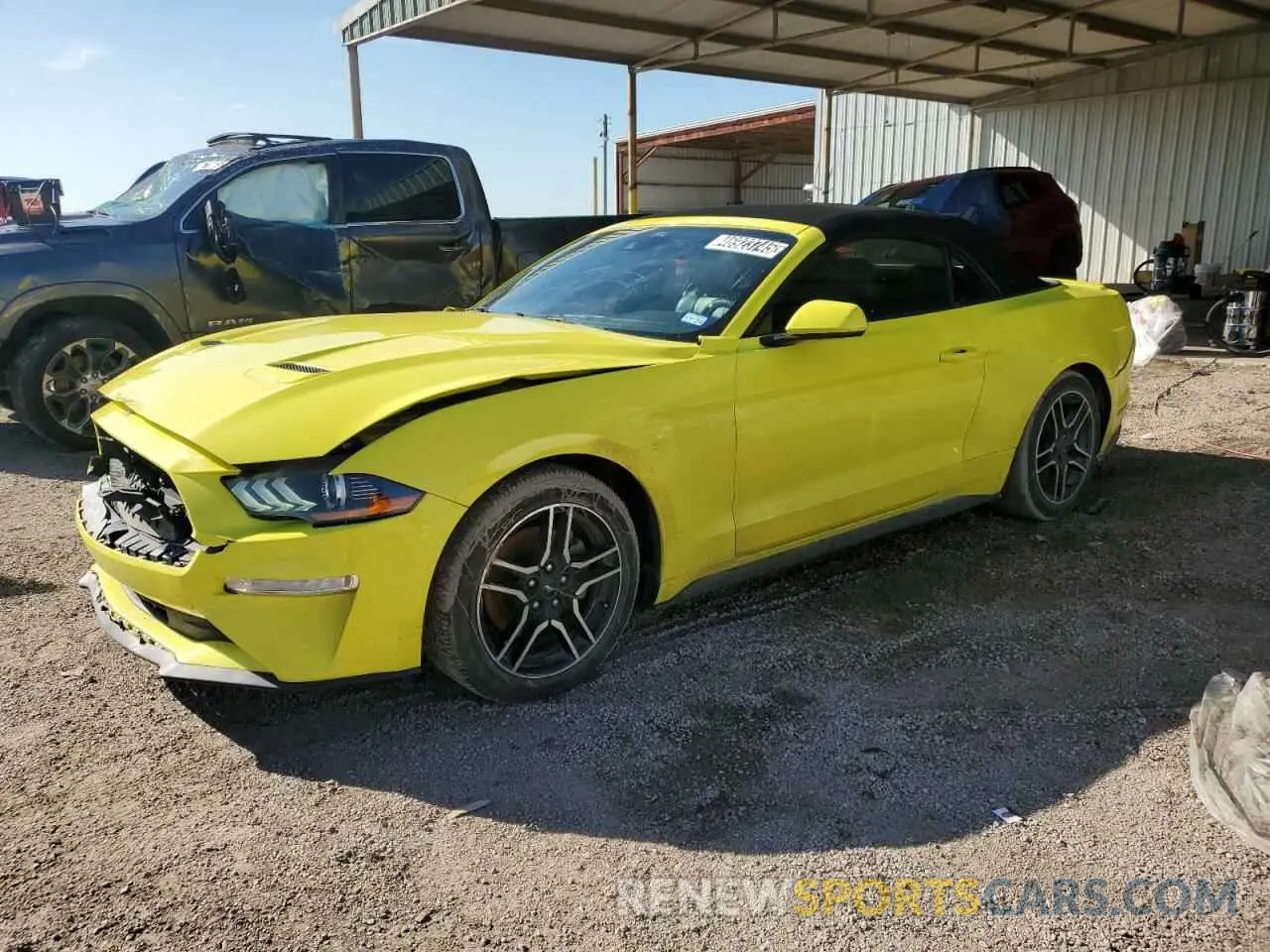 1 fotografías del automóvil dañado 1FATP8UH9M5108350 FORD ALL Models 2021