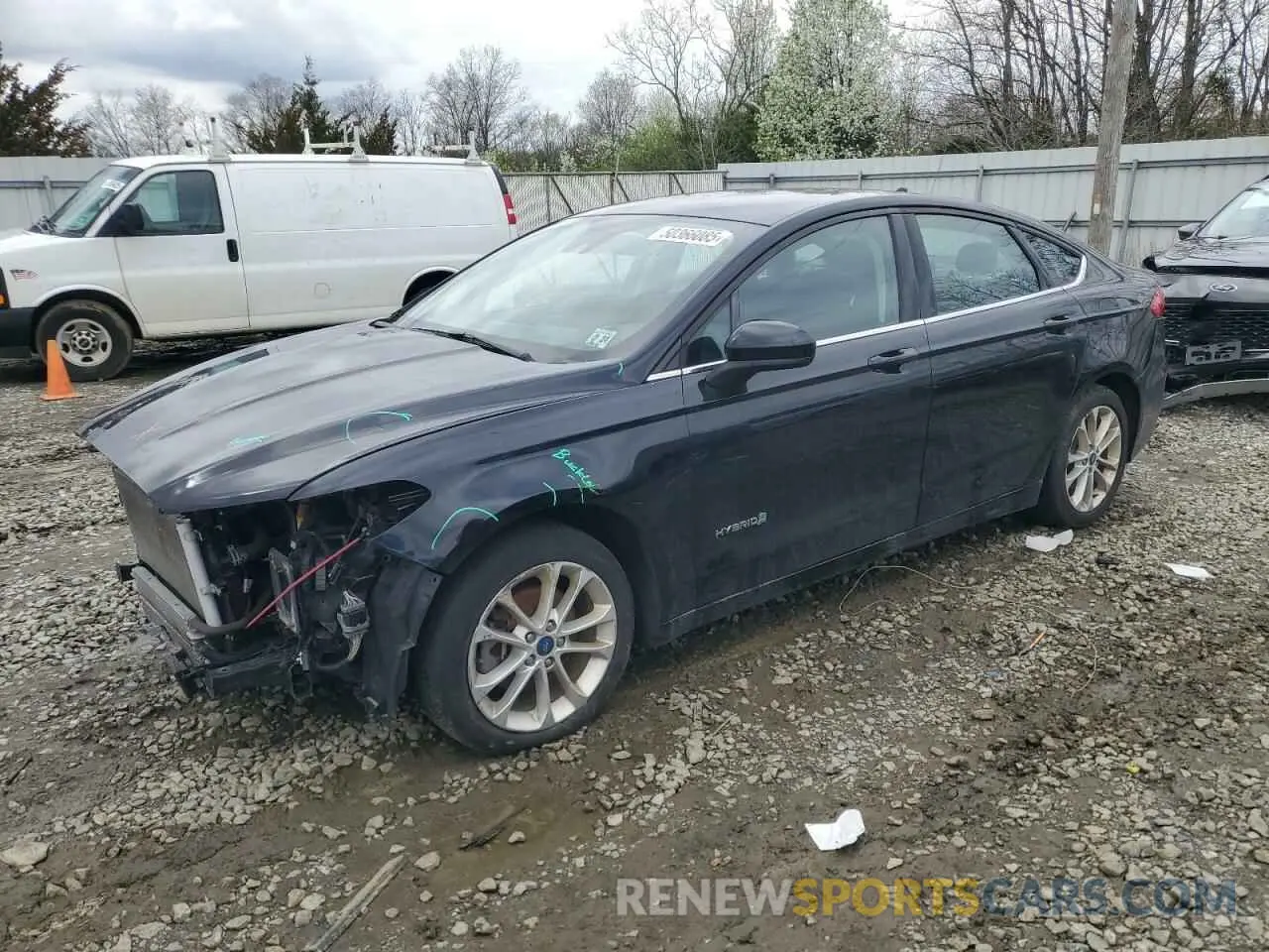 1 fotografías del automóvil dañado 3FA6P0LU1KR111203 FORD ALL Models 2021
