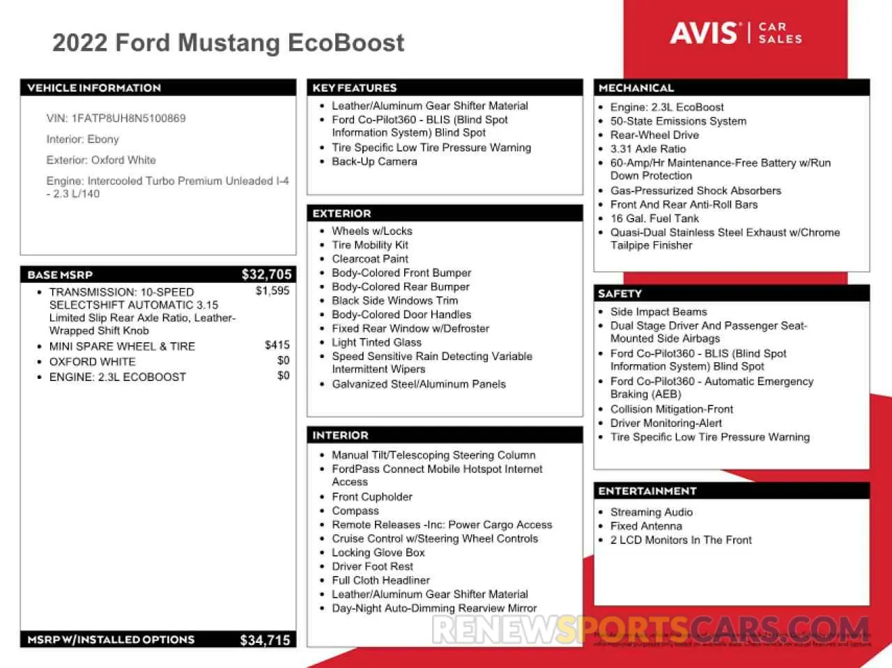 12 fotografías del automóvil dañado 1FATP8UH8N5100869 FORD ALL Models 2022