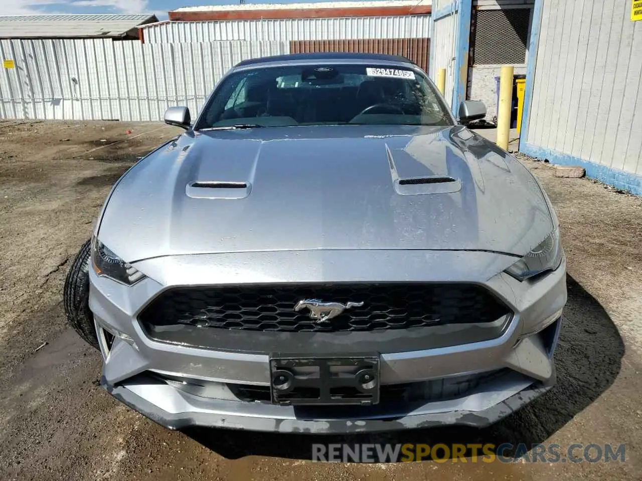 5 fotografías del automóvil dañado 1FATP8UH5P5104283 FORD ALL Models 2023