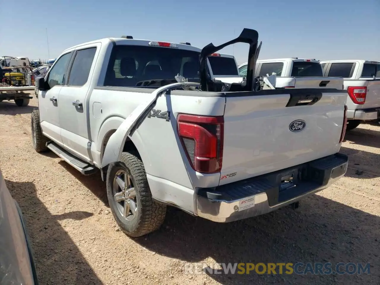 2 fotografías del automóvil dañado 1FTFW3L84RKE22740 FORD All Models 2024