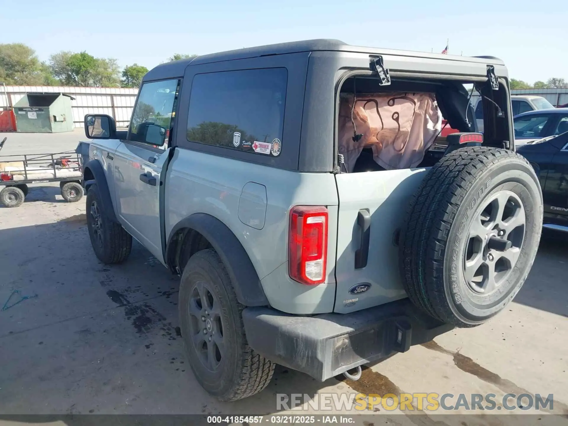 3 fotografías del automóvil dañado 1FMDE5AH2MLA77389 FORD BRONCO 2021