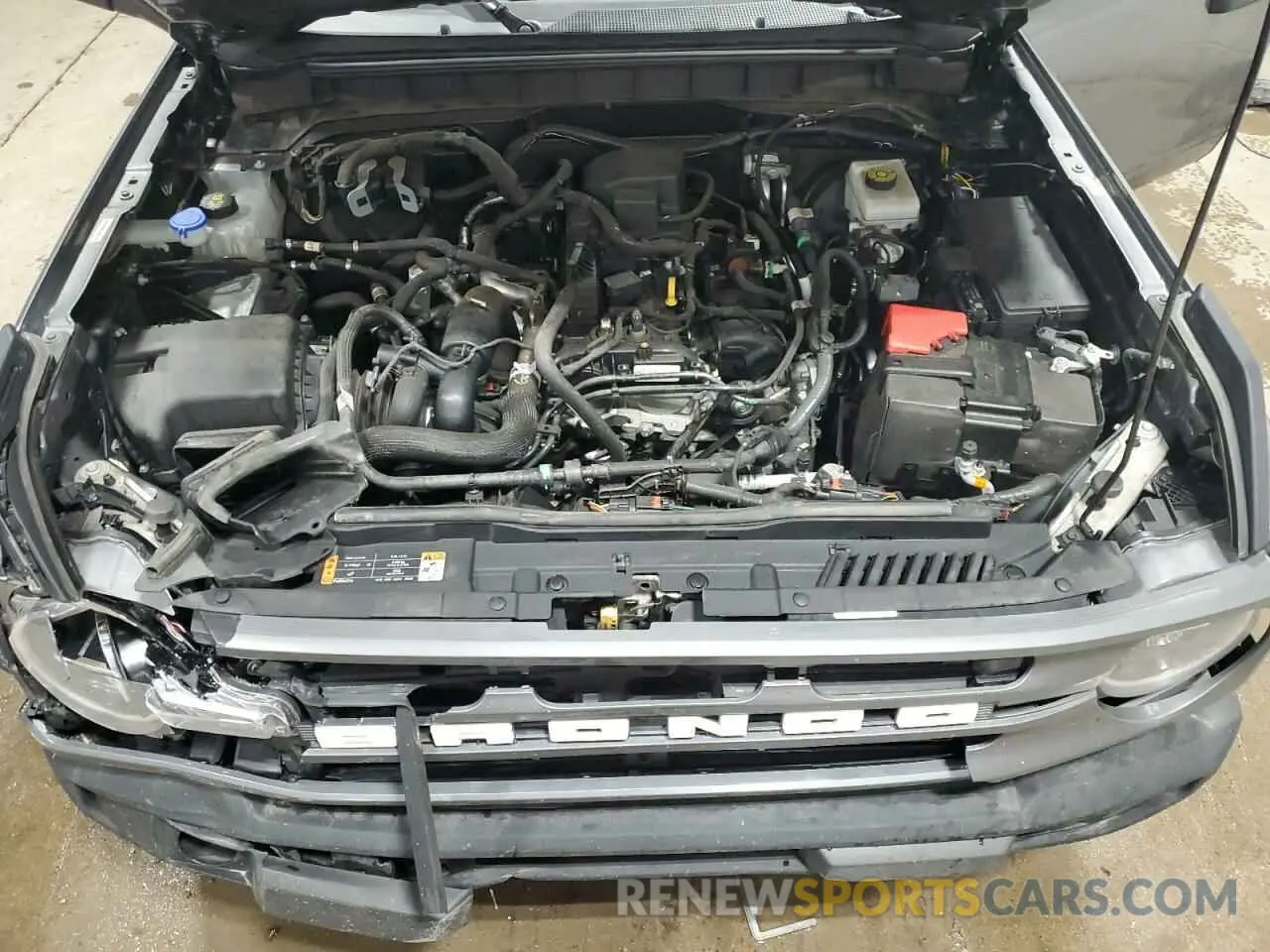 12 fotografías del automóvil dañado 1FMDE5BH0MLB05897 FORD BRONCO 2021