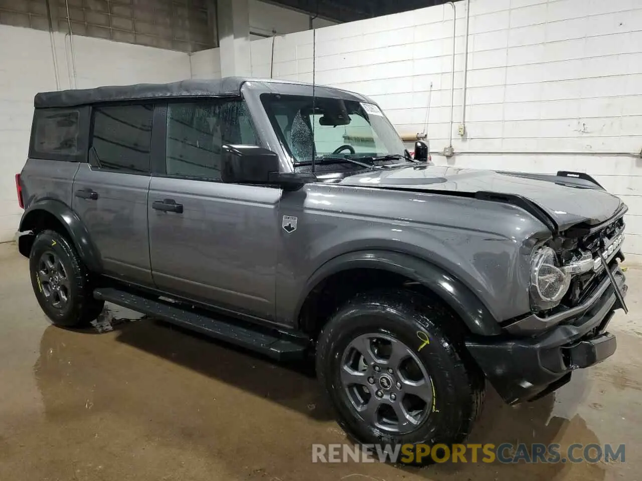 4 fotografías del automóvil dañado 1FMDE5BH0MLB05897 FORD BRONCO 2021