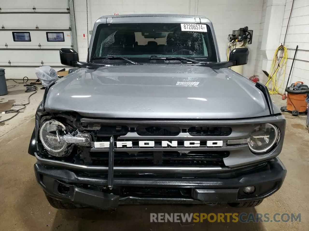 5 fotografías del automóvil dañado 1FMDE5BH0MLB05897 FORD BRONCO 2021