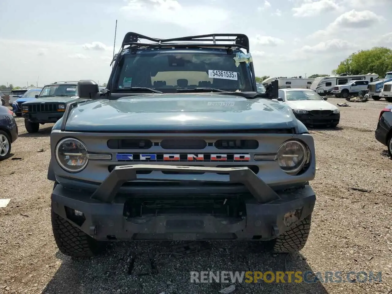5 fotografías del automóvil dañado 1FMDE5BH2MLA83983 FORD BRONCO 2021