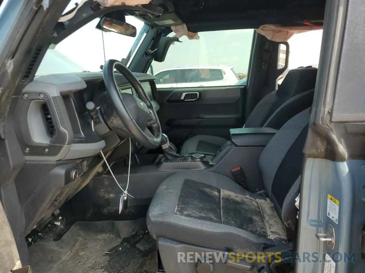 7 fotografías del automóvil dañado 1FMDE5BH2MLA83983 FORD BRONCO 2021