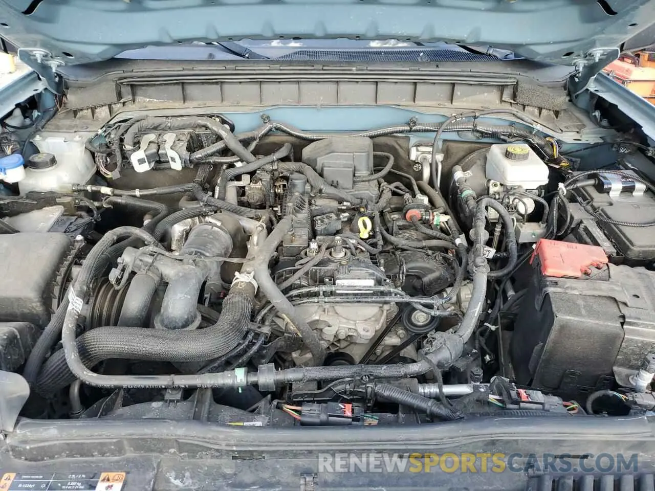 12 fotografías del automóvil dañado 1FMDE5BH2MLB06341 FORD BRONCO 2021