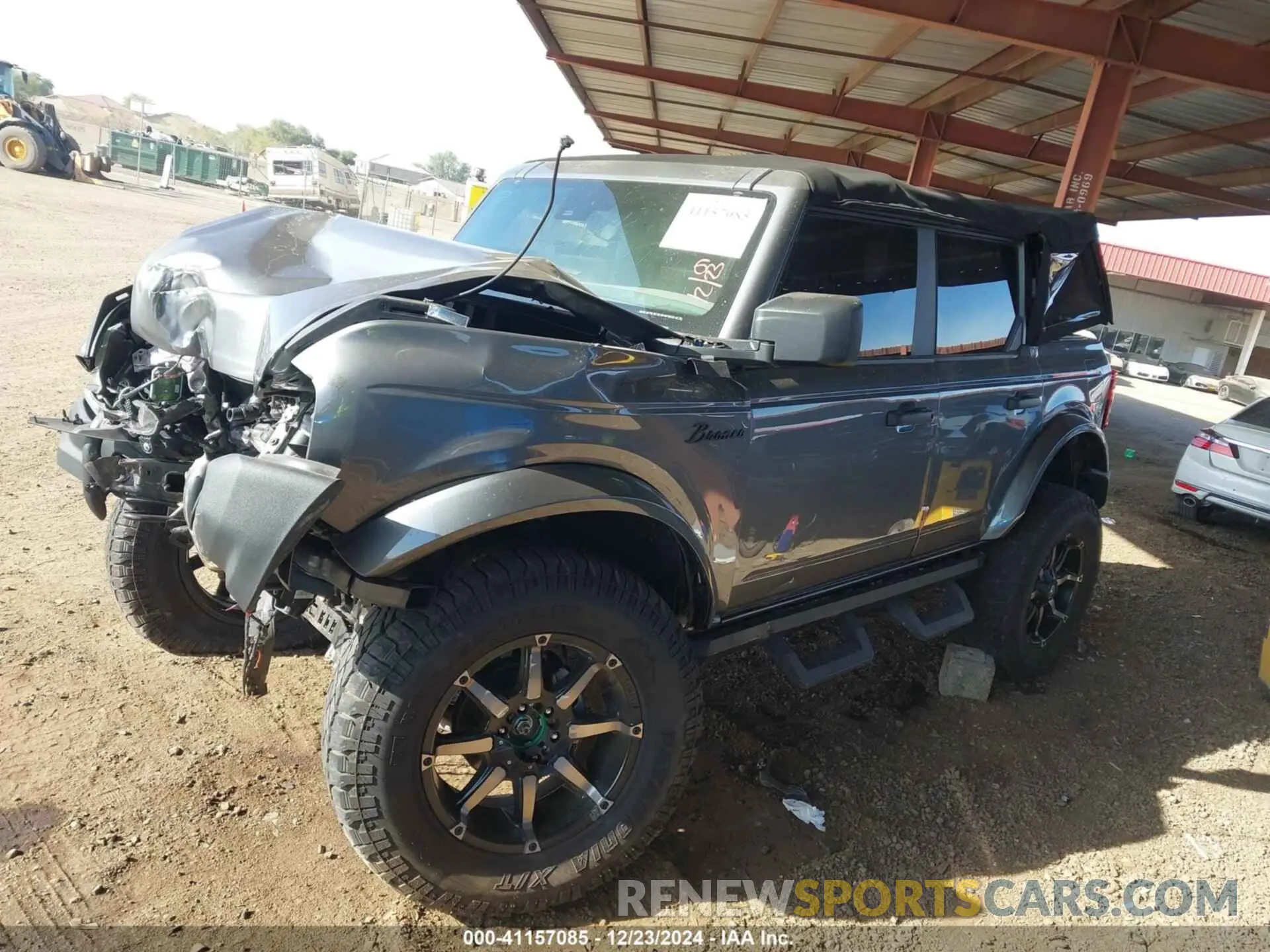 14 fotografías del automóvil dañado 1FMDE5BH2MLB07425 FORD BRONCO 2021