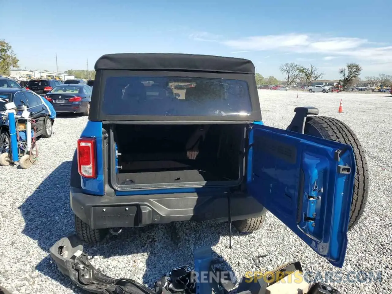 6 fotografías del automóvil dañado 1FMDE5BH6MLA97434 FORD BRONCO 2021