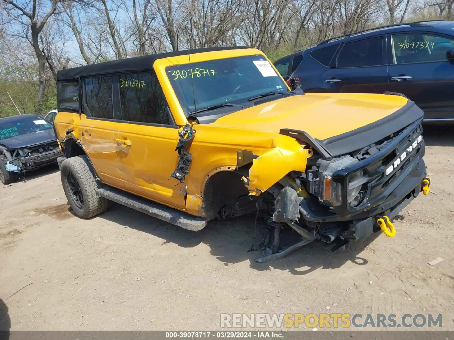 1 fotografías del automóvil dañado 1FMDE5BH7MLA95966 FORD BRONCO 2021