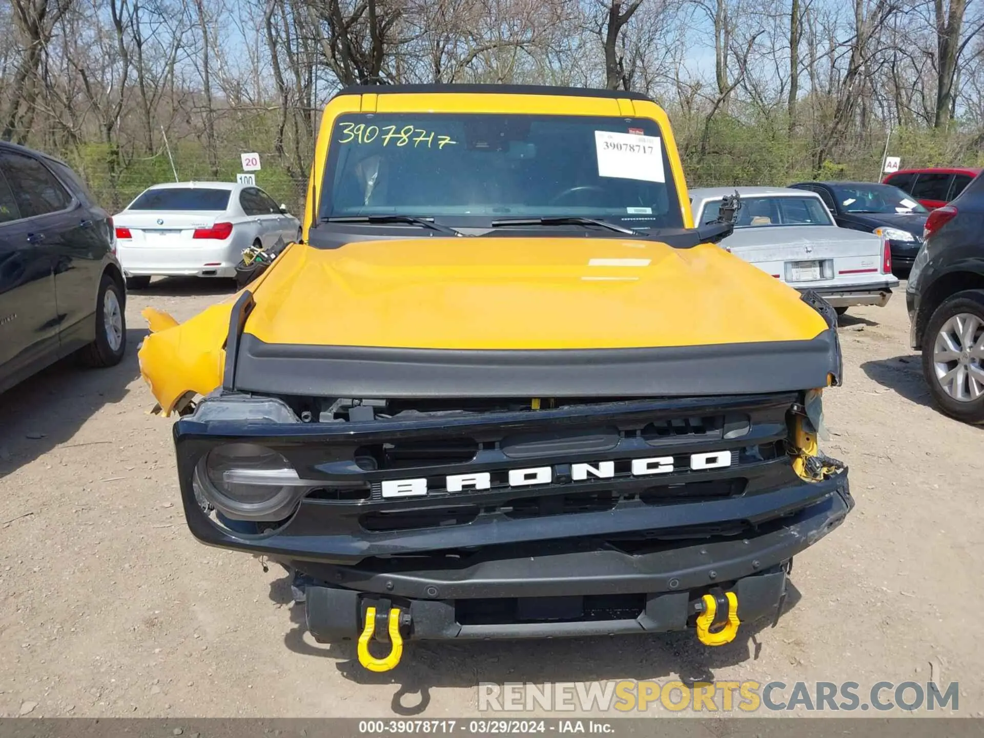 13 fotografías del automóvil dañado 1FMDE5BH7MLA95966 FORD BRONCO 2021