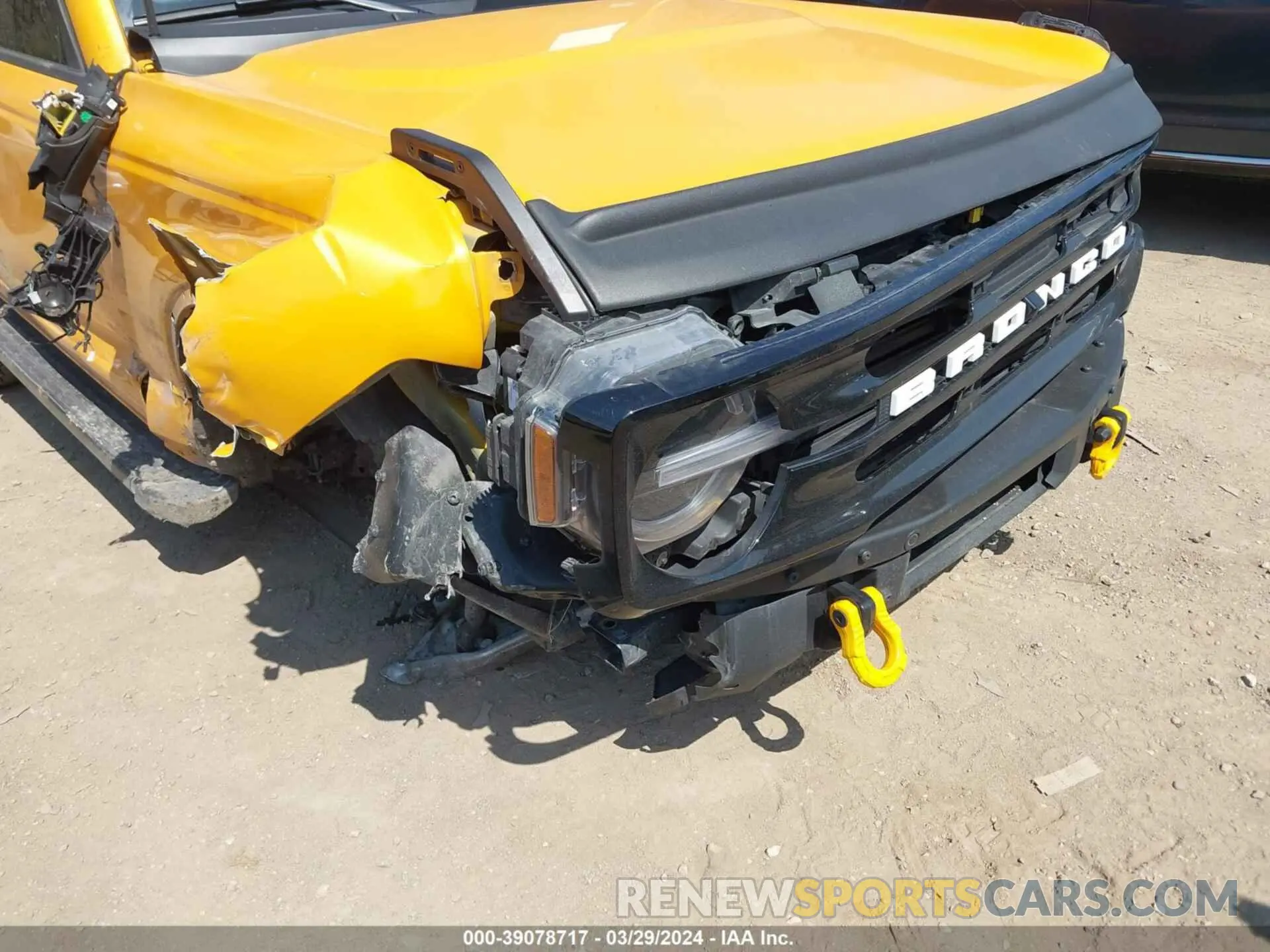 20 fotografías del automóvil dañado 1FMDE5BH7MLA95966 FORD BRONCO 2021