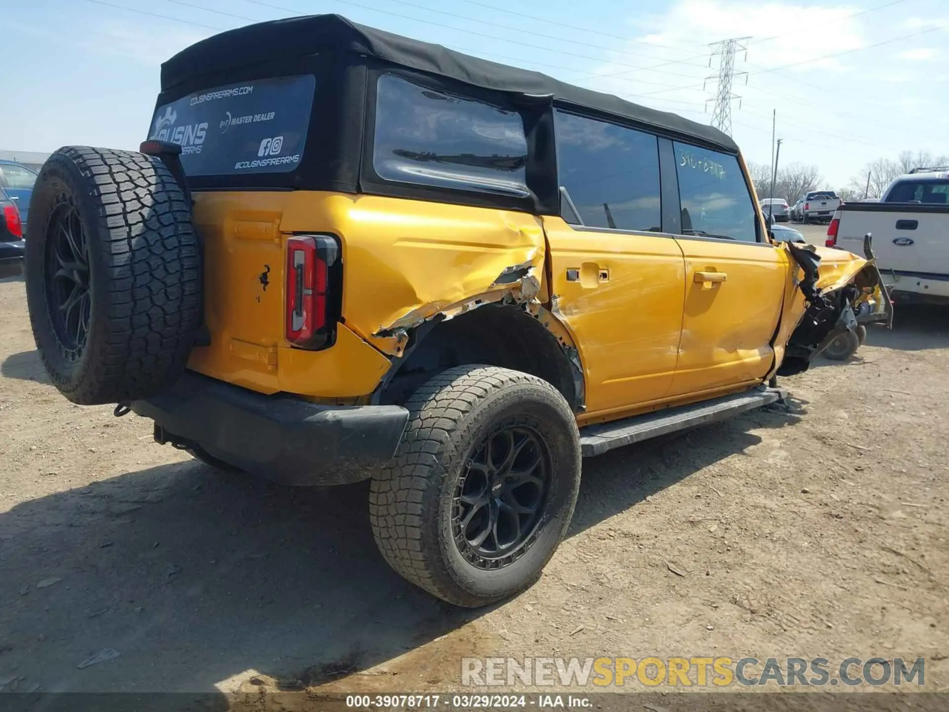 4 fotografías del automóvil dañado 1FMDE5BH7MLA95966 FORD BRONCO 2021