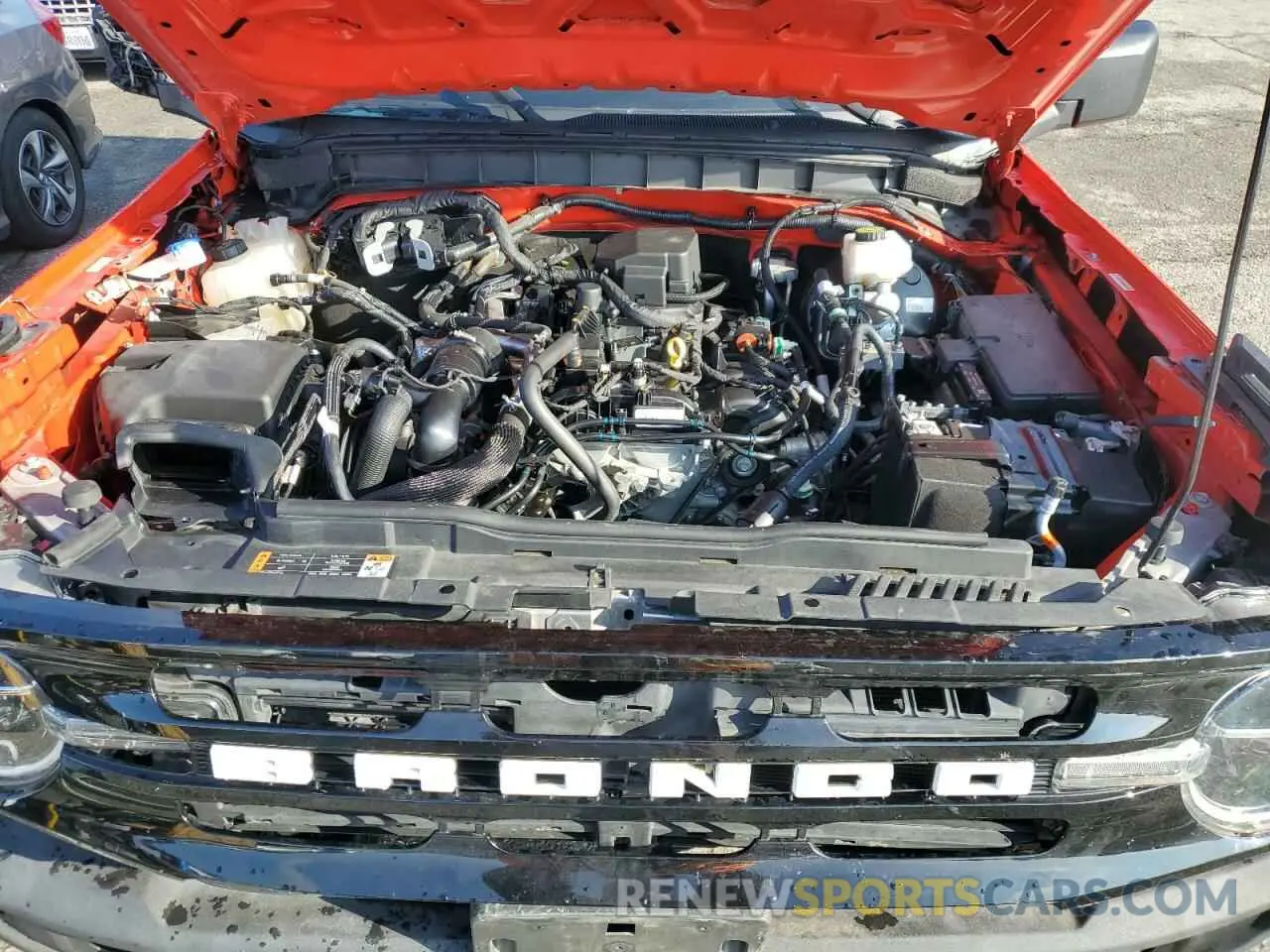 12 fotografías del automóvil dañado 1FMDE5BH8MLA82532 FORD BRONCO 2021