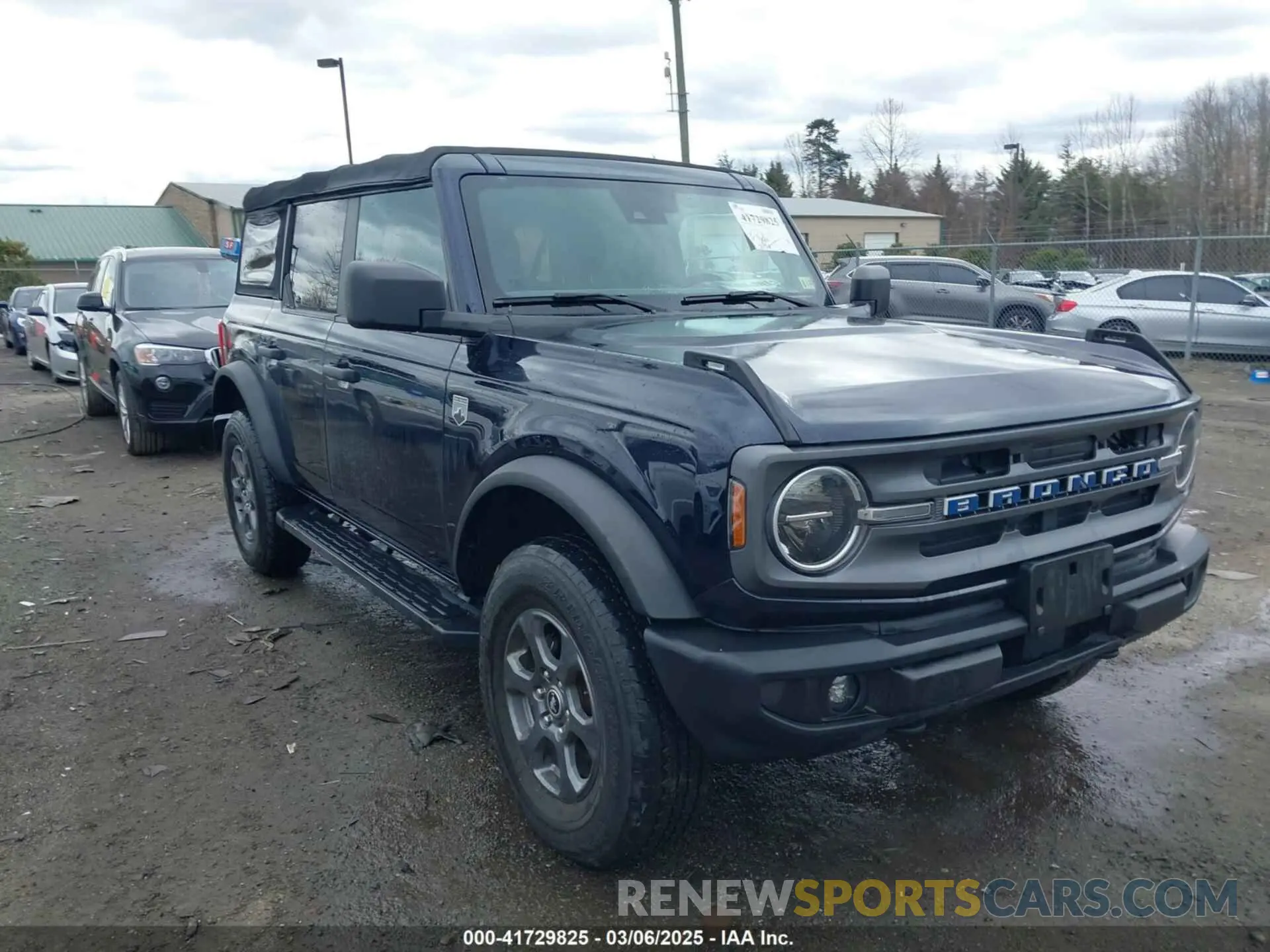 1 fotografías del automóvil dañado 1FMDE5BH8MLA83132 FORD BRONCO 2021