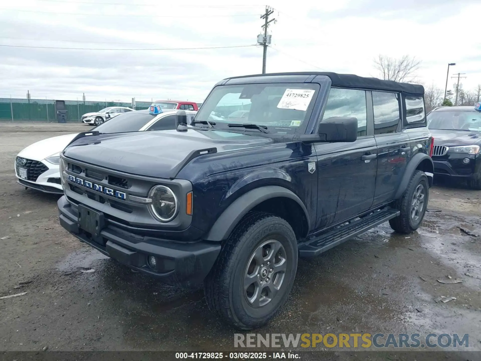 2 fotografías del automóvil dañado 1FMDE5BH8MLA83132 FORD BRONCO 2021