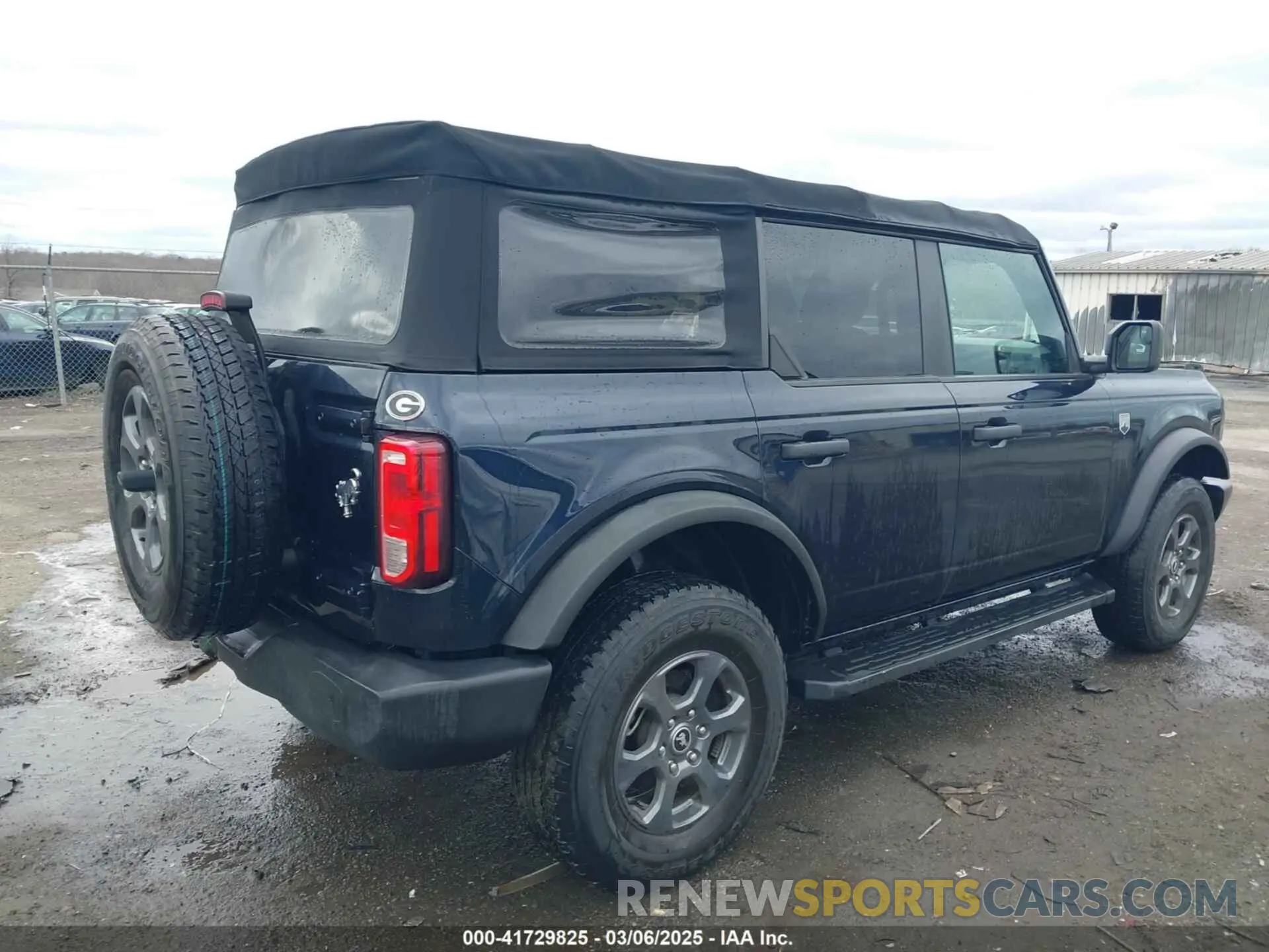 4 fotografías del automóvil dañado 1FMDE5BH8MLA83132 FORD BRONCO 2021