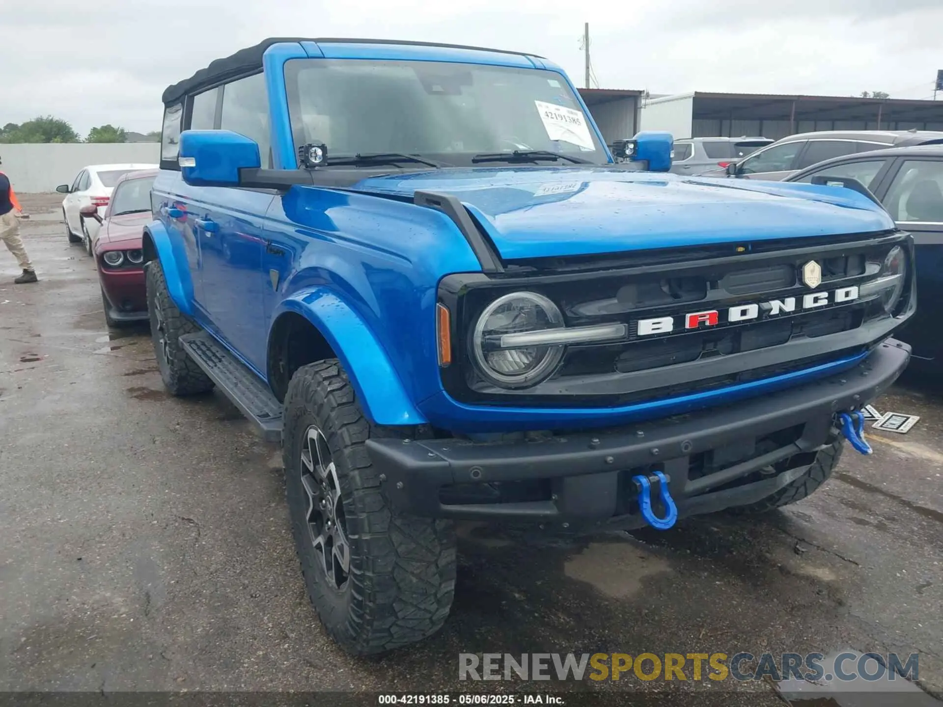 1 fotografías del automóvil dañado 1FMDE5BH9MLA71524 FORD BRONCO 2021
