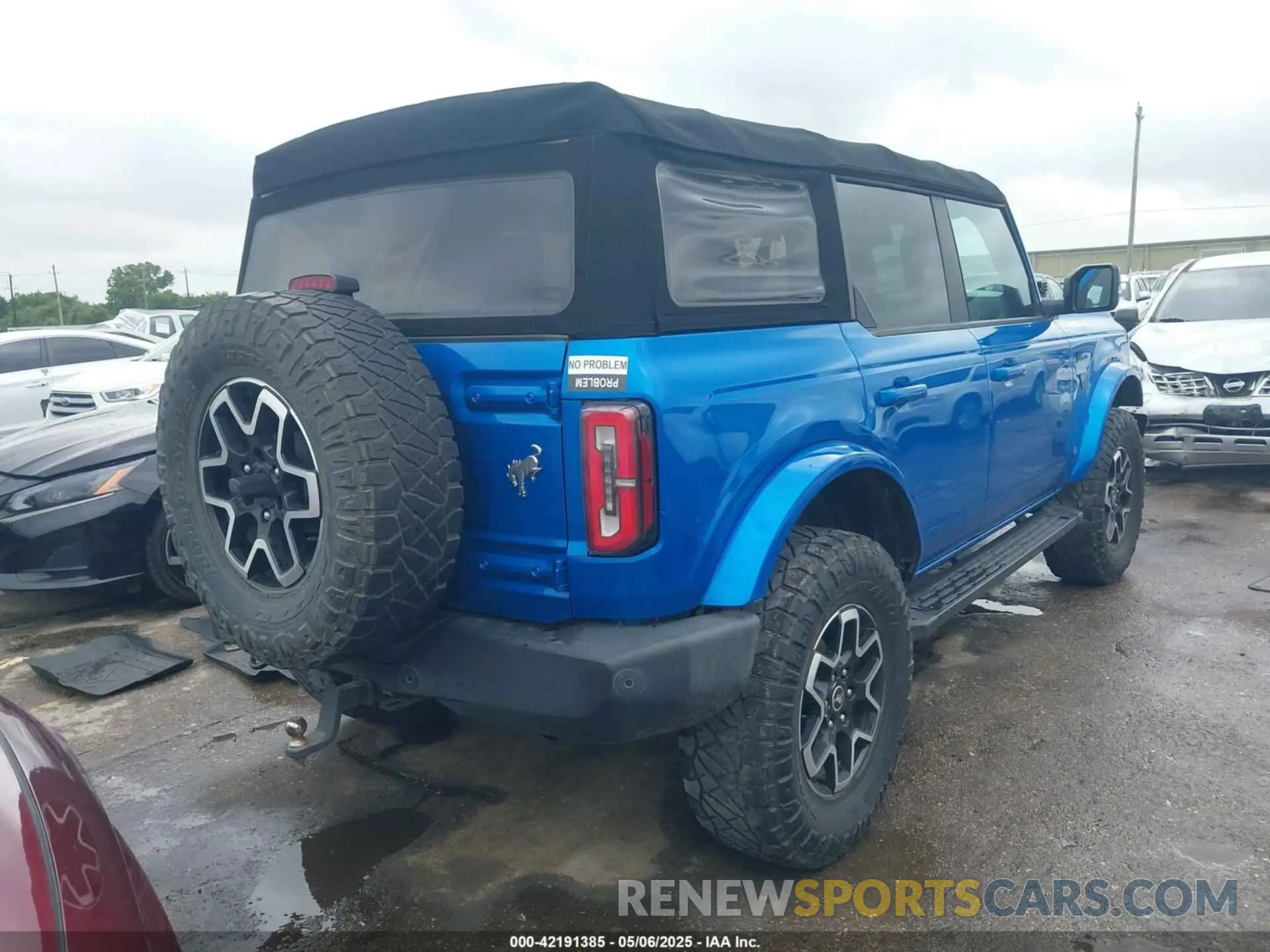 4 fotografías del automóvil dañado 1FMDE5BH9MLA71524 FORD BRONCO 2021