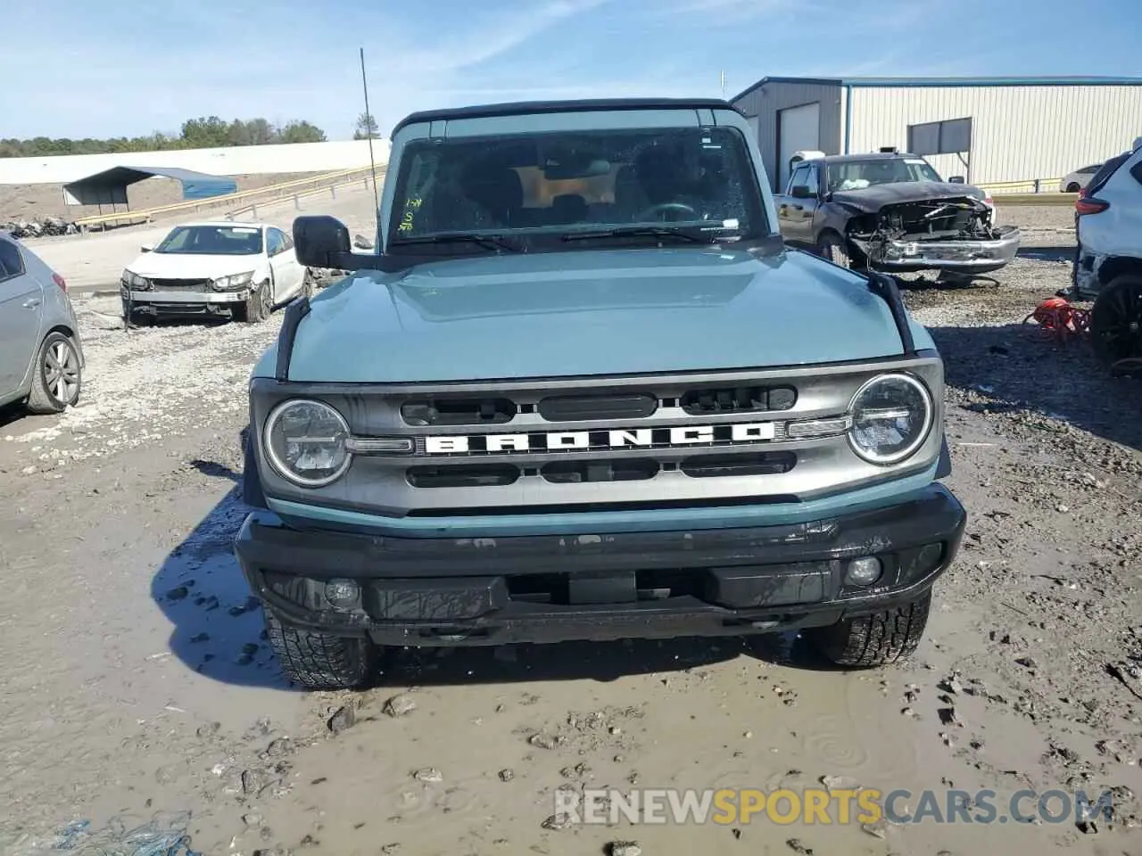 5 fotografías del automóvil dañado 1FMDE5BH9MLA83334 FORD BRONCO 2021