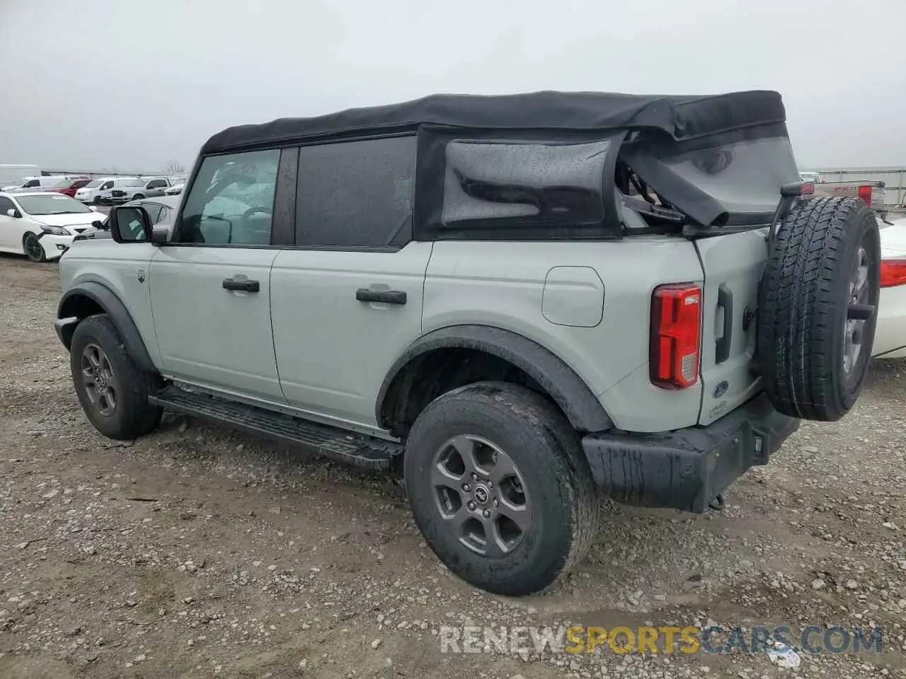 2 fotografías del automóvil dañado 1FMDE5BH9MLA96763 FORD BRONCO 2021