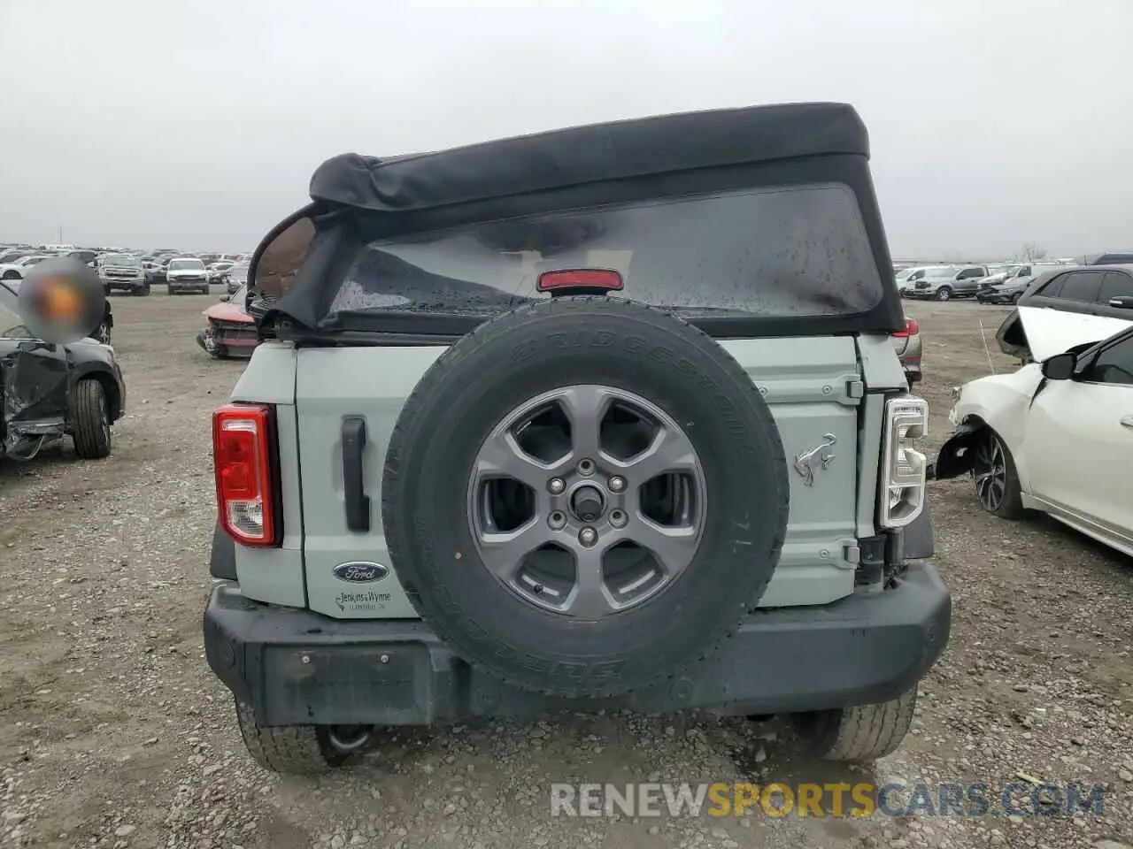 6 fotografías del automóvil dañado 1FMDE5BH9MLA96763 FORD BRONCO 2021